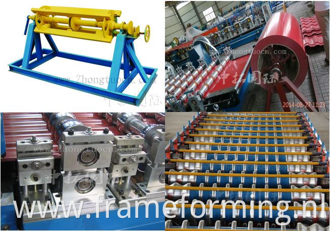 steel corrugated machine